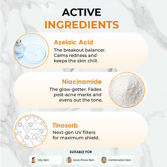 Acne Derma Shield SPF 50 Sunscreen